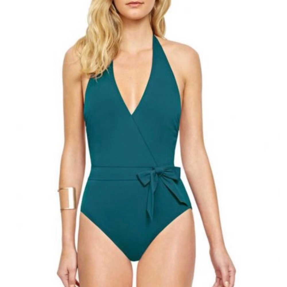 Gottex Au Nataurel Halter Tie One Piece